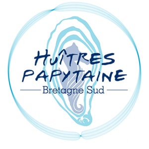 logo de l'entreprise huîtres papytaine bretagne sud
